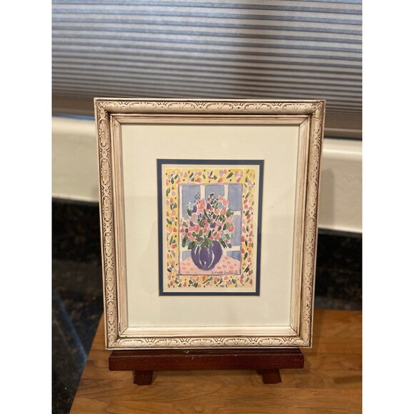 Vintage framed Susan Verble Gantner print - Picture 2 of 7